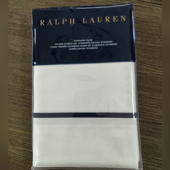 Ralph Lauren Palmer standard sham NEW - Picture 3 of 6